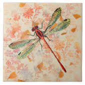 Bronze and Green Dragonfly op  Ephemera Tegeltje (Voorkant)