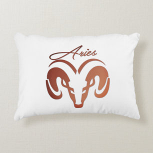 Bronze Aries de ringdierentuin Accent Kussen