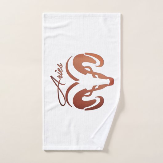 Bronze Aries de ringdierentuin Bad Handdoek (Handdoek)