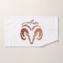 Bronze Aries de ringdierentuin Bad Handdoek