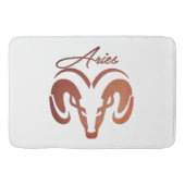 Bronze Aries de ringdierentuin Badmat (Voorkant)