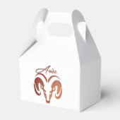 Bronze Aries de ringdierentuin Bedankdoosjes (Voorkant Zijde)