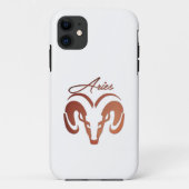 Bronze Aries de ringdierentuin Case-Mate iPhone Case (Achterkant)