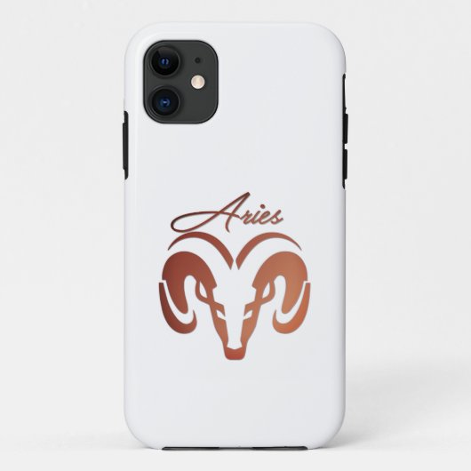Bronze Aries de ringdierentuin Case-Mate iPhone Case (Achterkant)