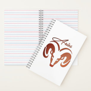Bronze Aries de ringdierentuin Notitieboek