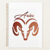 Bronze Aries de ringdierentuin Planner (Voorkant)