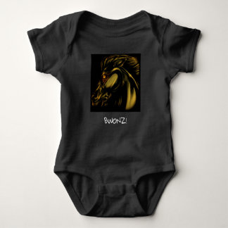 Bronze Baby Outfit Romper