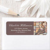 Bronze Beauty-adres Etiket (Insitu)