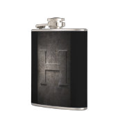 Bronze Black Metal H Monogram Flask Heupfles (Links)