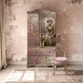 Bronze Blush, Gold Hummingbird, Embossed Patina Tissuepapier