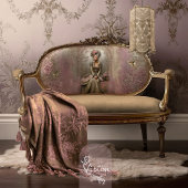 Bronze Blush Victorian Woman Portrait Art Tissuepapier