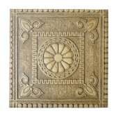 Bronze bord tegeltje (Voorkant)