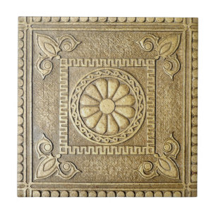 Bronze bord tegeltje