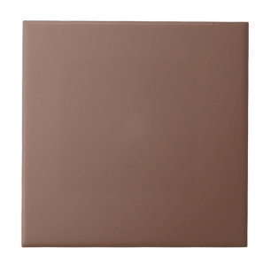 Bronze Bruin Effen Kleur Tegeltje