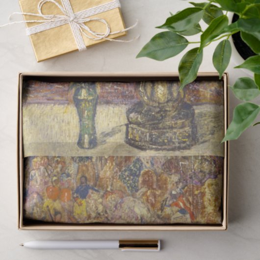 Bronze Buddha van Henry Golden Dearth Tissuepapier (Geschenk)