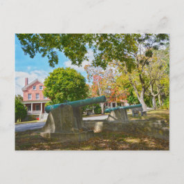 Bronze Cannons, Fort Leavenworth, Kansas Briefkaart
