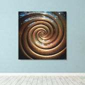 bronze canvas afdruk (Insitu (Houten vloer))