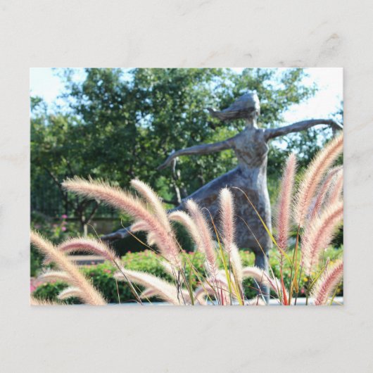 Bronze Dancing Statue Briefkaart (Voorkant)