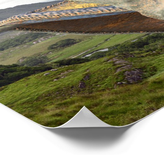 Bronze Dragon Fantasy Poster (Hoek)