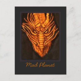 Bronze Dragon Head Briefkaart