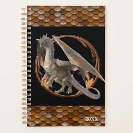 Bronze Dragon Metal Scaling Planner