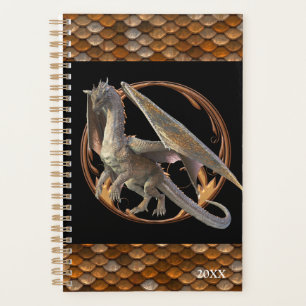 Bronze Dragon Metal Scaling Planner