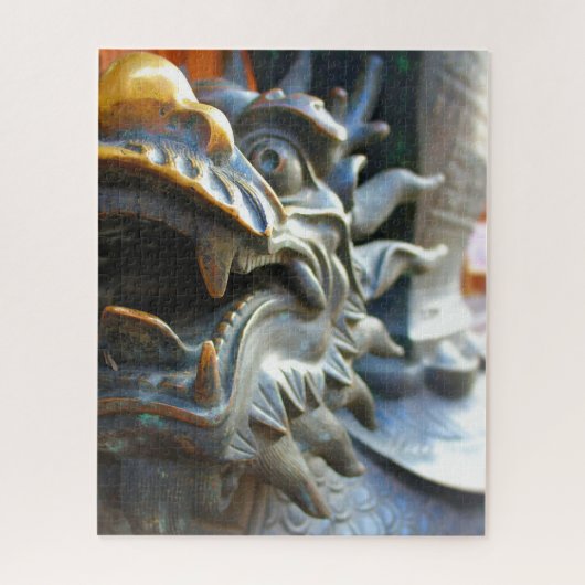 Bronze Dragon - Shanghai, China - 16 x 20 - 520 st Legpuzzel (Verticaal)