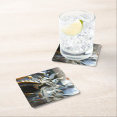 Bronze Dragon Statue - Shanghai, China Onderzetter (Insitu)