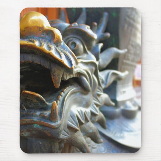 Bronze Dragon - Yu Market - Shanghai, China Muismat (Voorkant)