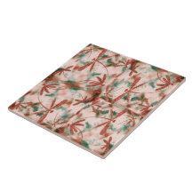 Bronze Dragonflies Green Splash