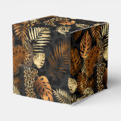 Bronze en Gold Leopard Bedankdoosjes (Achterkant)