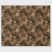 Bronze Flourishes Cadeaupapier (Vlak)