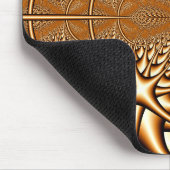 Bronze Fractal Mousepad Muismat (Hoek)