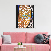 Bronze Gate Canvas Afdruk (Insitu (Woonkamer))