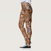 Bronze Glitzy Golden Sparkle Glam Leggings (Links)