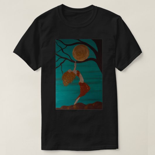 Bronze Goddess T-shirt (Design voorkant)