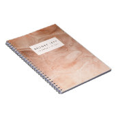 Bronze Gold Marble Personal Journal-laptop Notitieboek (Rechterzijde)