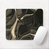 Bronze-golvingen op bruinbeige achtergrond muismat (Met muis)