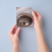 Bronze-gootsteen Flyer (Hand)