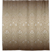 Bronze, goud, Art nouveau, art deco, , patent Douchegordijn (Voorkant)