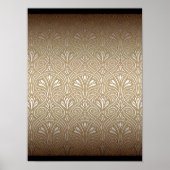 Bronze, goud, Art nouveau, art deco, , patent Poster (Voorkant)