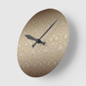 Bronze, goud, Art nouveau, art deco, , Ronde Klok (Hoek)