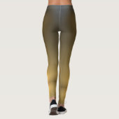 Bronze Gouden Pewter Glowing Chic Glam Gold Leggings (Achterkant)