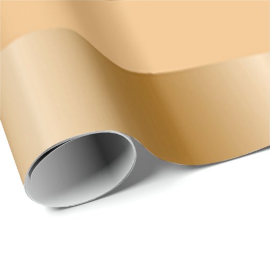 Bronze gradiëntstrepen patroon cadeaupapier (Rol Hoek)