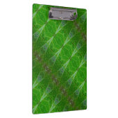 Bronze & Green Leaf Ikat 18 Klembord (Rechts)