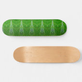 Bronze & Green Leaf Ikat 18 Persoonlijk Skateboard (Horizontaal)