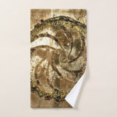 Bronze Griffins door Deprise Bad Handdoek (Handdoek)