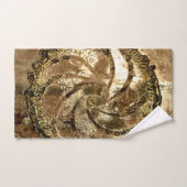 Bronze Griffins door Deprise Bad Handdoek (Handdoek)