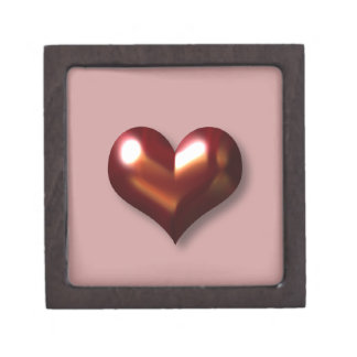 Bronze Heart AH2011 Premium Opbergdoosje