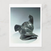 Bronze helm van Thraciaanse gladiator, Roman, 1e c Briefkaart (Voorkant)